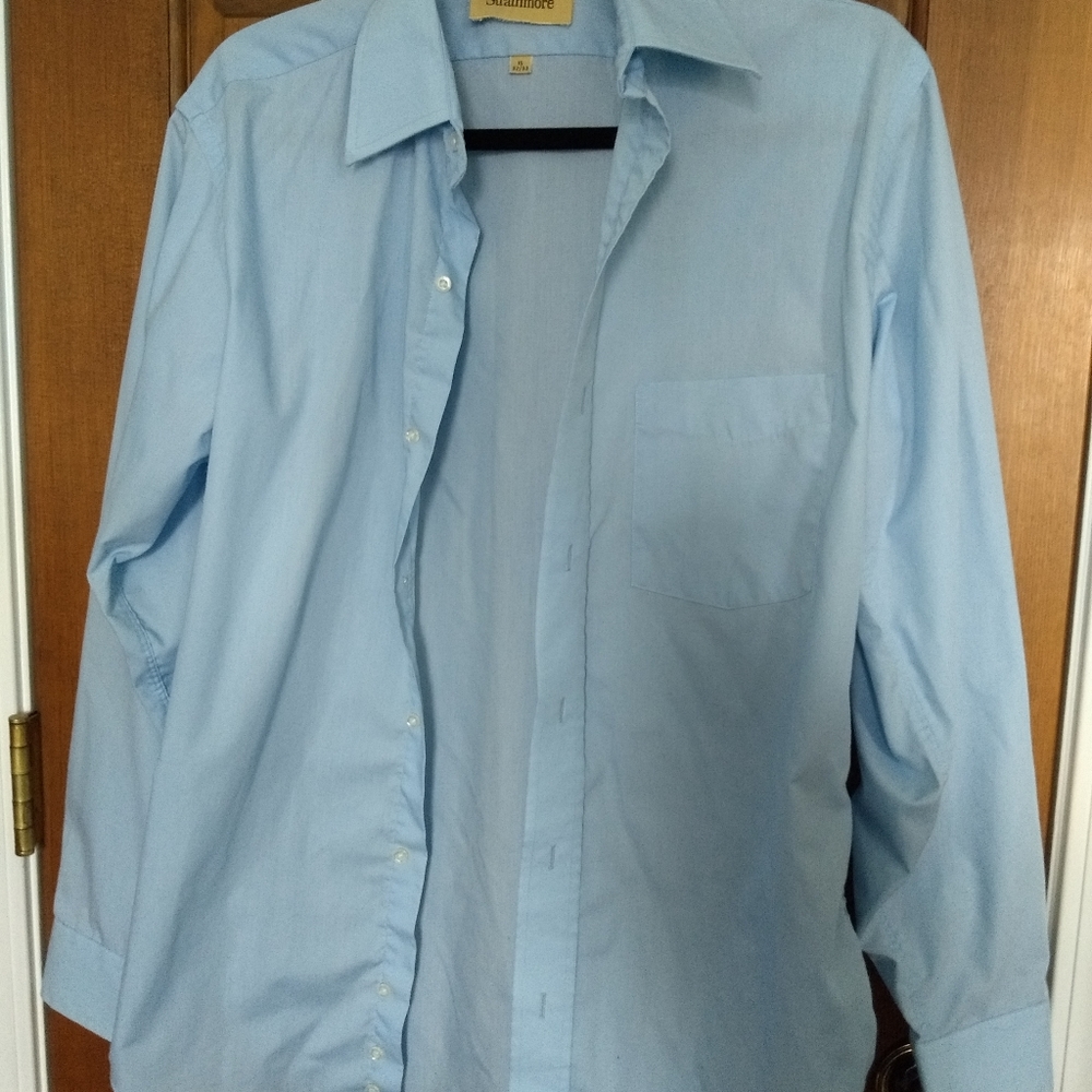 Strathmore light blue men's dress shirt